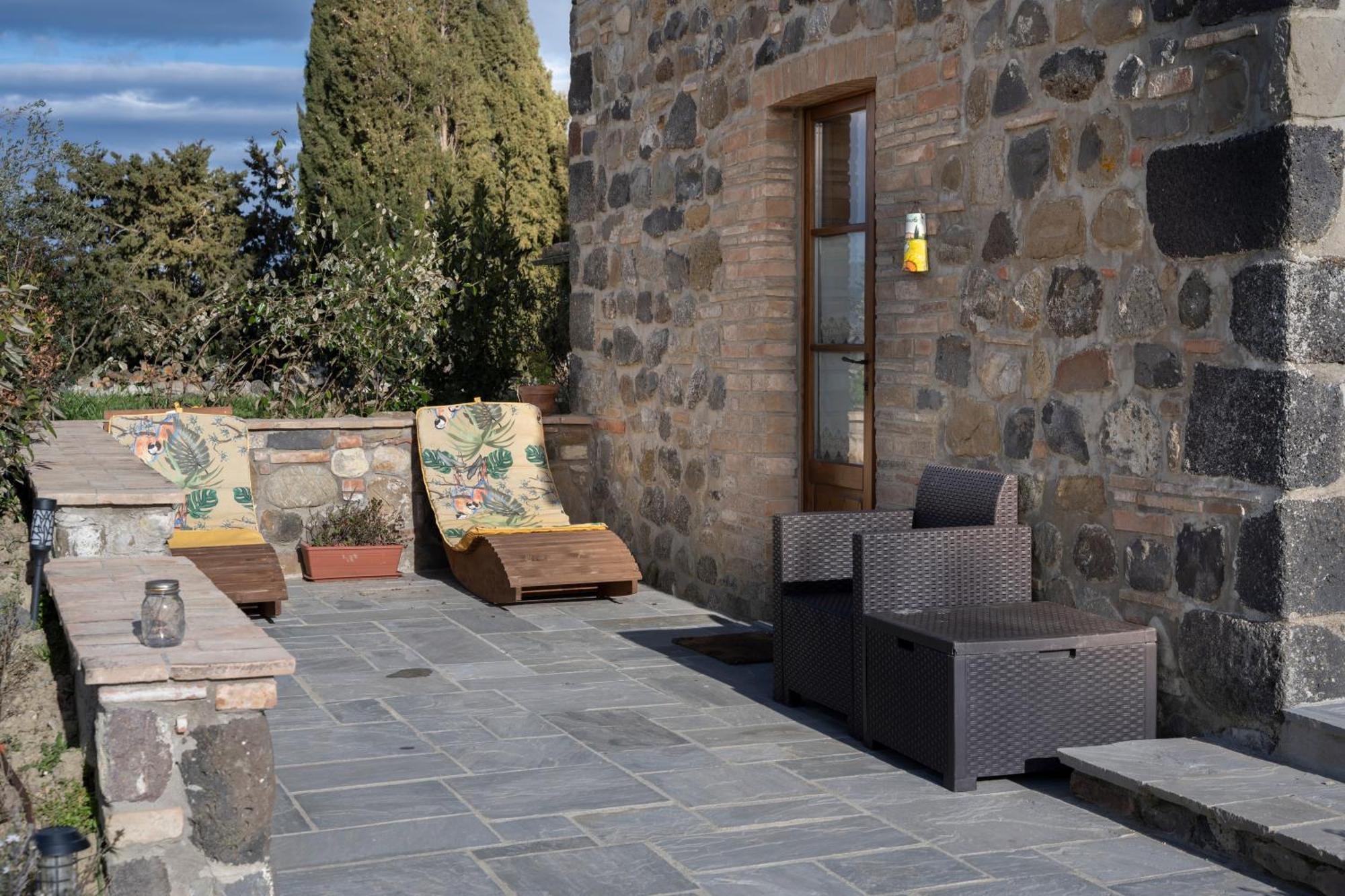 Casa Al Maestro B&B Radicofani Luaran gambar