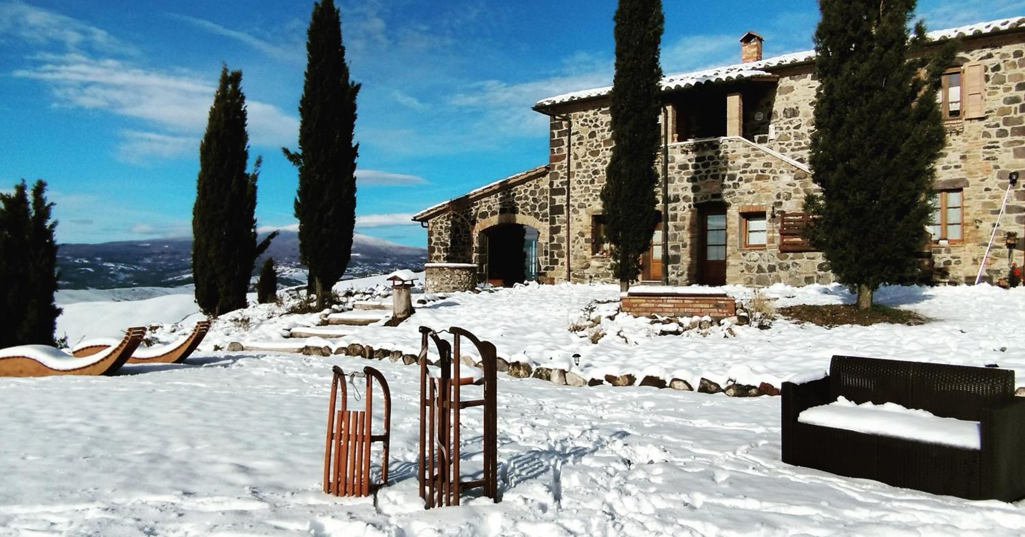 Casa Al Maestro B&B Radicofani Luaran gambar